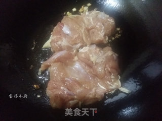 照烧鸡腿墨米饭的做法步骤：15