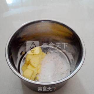 曲奇饼干的做法步骤：1