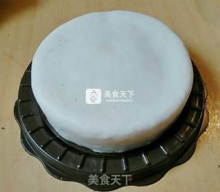 翻糖双层蛋糕的做法步骤：12