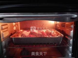 烤时蔬鸡腿的做法步骤：8