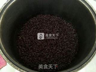 芒果白雪黑糯米甜甜的做法步骤：3