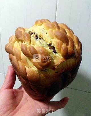 果仁大列巴面包的做法步骤：14