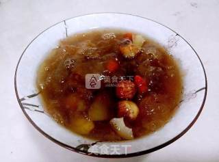 冰糖银耳雪梨糖水的做法步骤：8