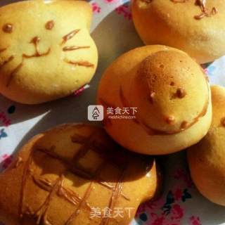 日式卡通烧果子的做法步骤：12