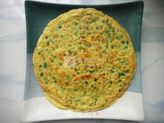 韭菜鸡蛋煎饼的做法步骤：7