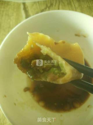 胡萝卜汁猪肉青椒馅饺子的做法步骤：13