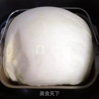 红曲梅花土司的做法步骤：1