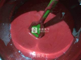 爱心蛋糕卷的做法步骤：9