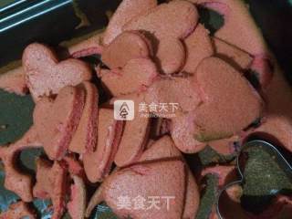 爱心蛋糕卷的做法步骤：15