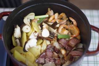 麻辣香锅一厨作铸铁锅懒人版的做法步骤：5