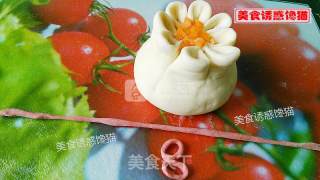 花样胡萝卜肉包的做法步骤：14
