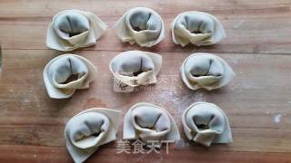 牛肉韭菜馄饨的做法步骤：7
