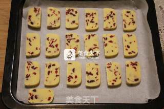 蔓越莓饼干的做法步骤：10