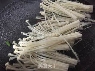 凉拌豆皮金菇的做法步骤：1