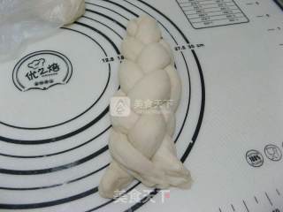 辫子面包的做法步骤：17