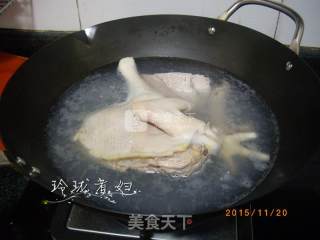 鲜人参老鸡汤的做法步骤：3