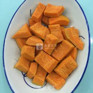 豆沙馅南瓜饼的做法步骤：1