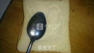 微波炉土司的做法步骤：2