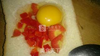 微波炉土司的做法步骤：4