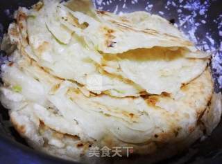 葱油饼 妈妈的味道的做法步骤：9