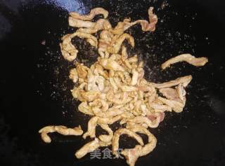 黄瓜肉丝的做法步骤：5