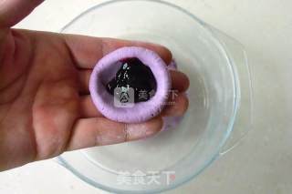 紫薯蓝莓汤圆的做法步骤：3