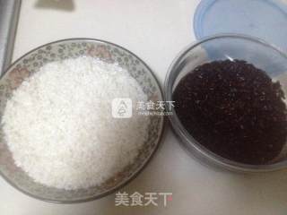 墨米八宝饭的做法步骤：2