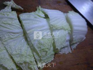 白菜煮荷包蛋的做法步骤：2