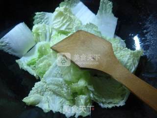 白菜煮荷包蛋的做法步骤：3