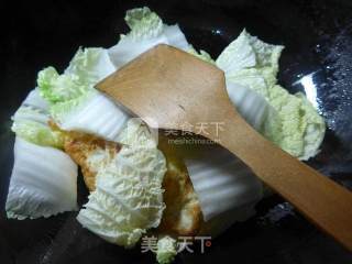 白菜煮荷包蛋的做法步骤：4