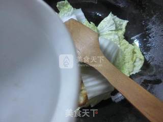 白菜煮荷包蛋的做法步骤：5