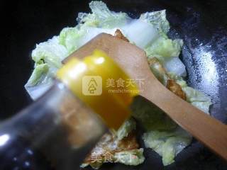 白菜煮荷包蛋的做法步骤：7