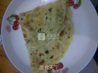 鸡蛋煎饼的做法步骤：4