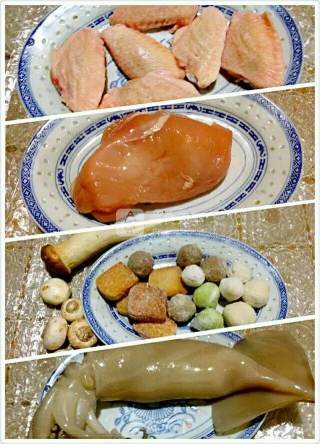 什锦麻辣菜肴(家庭版)的做法步骤：1