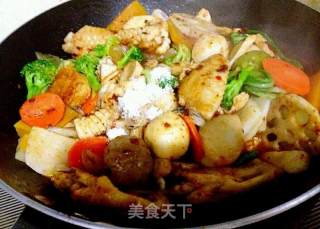 什锦麻辣菜肴(家庭版)的做法步骤：12