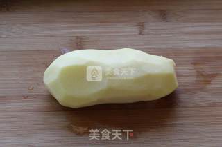 干焙土豆丝的做法步骤：1