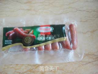 香肠馒头的做法步骤：3