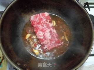 酸辣金针肥牛的做法步骤：7