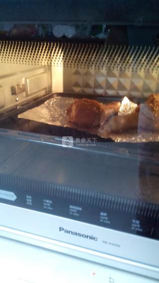 奥尔良风味烤鸡腿的做法步骤：6