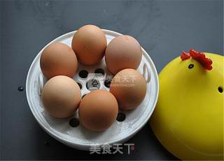 让煮蛋像画一样美丽的做法步骤：1