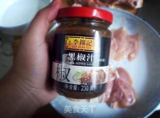 黑椒鸡排的做法步骤：3