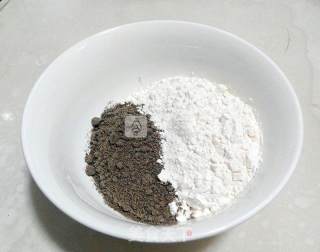 五谷杂粮鱼松饼的做法步骤：2