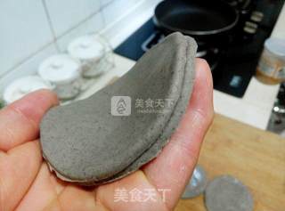 五谷杂粮鱼松饼的做法步骤：9