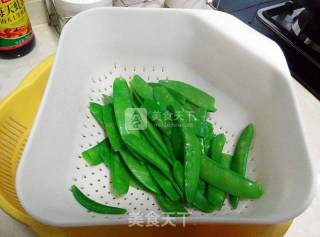 蒜蓉荷兰豆的做法步骤：7