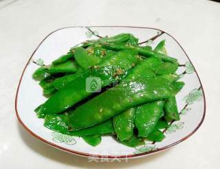 蒜蓉荷兰豆的做法步骤：12