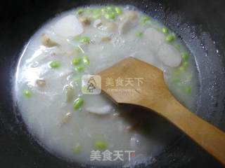 咖喱毛豆香芋的做法步骤：4