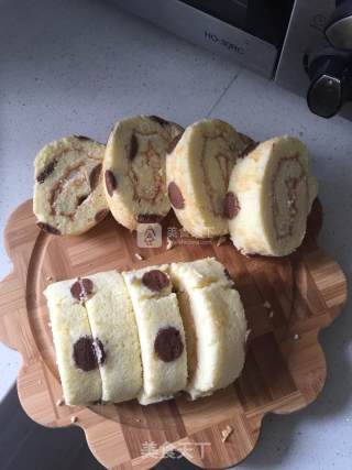 蛋糕卷（波点蛋糕卷方子）的做法步骤：13