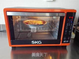 咖喱鸡肉披萨的做法步骤：12