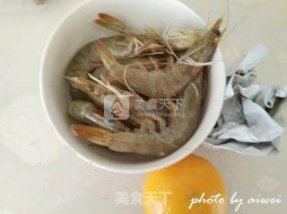 原味烤虾的做法步骤：1