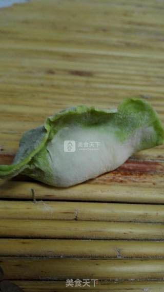 翡翠水饺的做法步骤：7